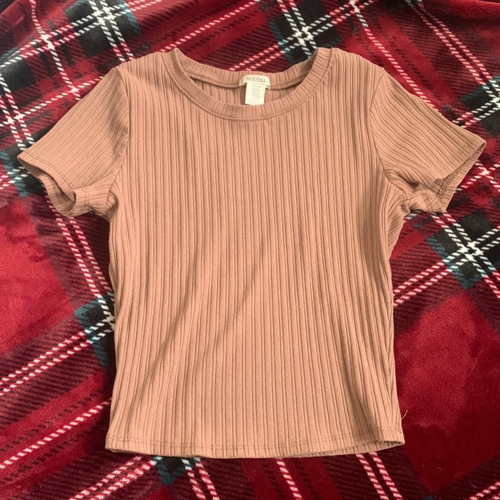 Cute Light Brown Top